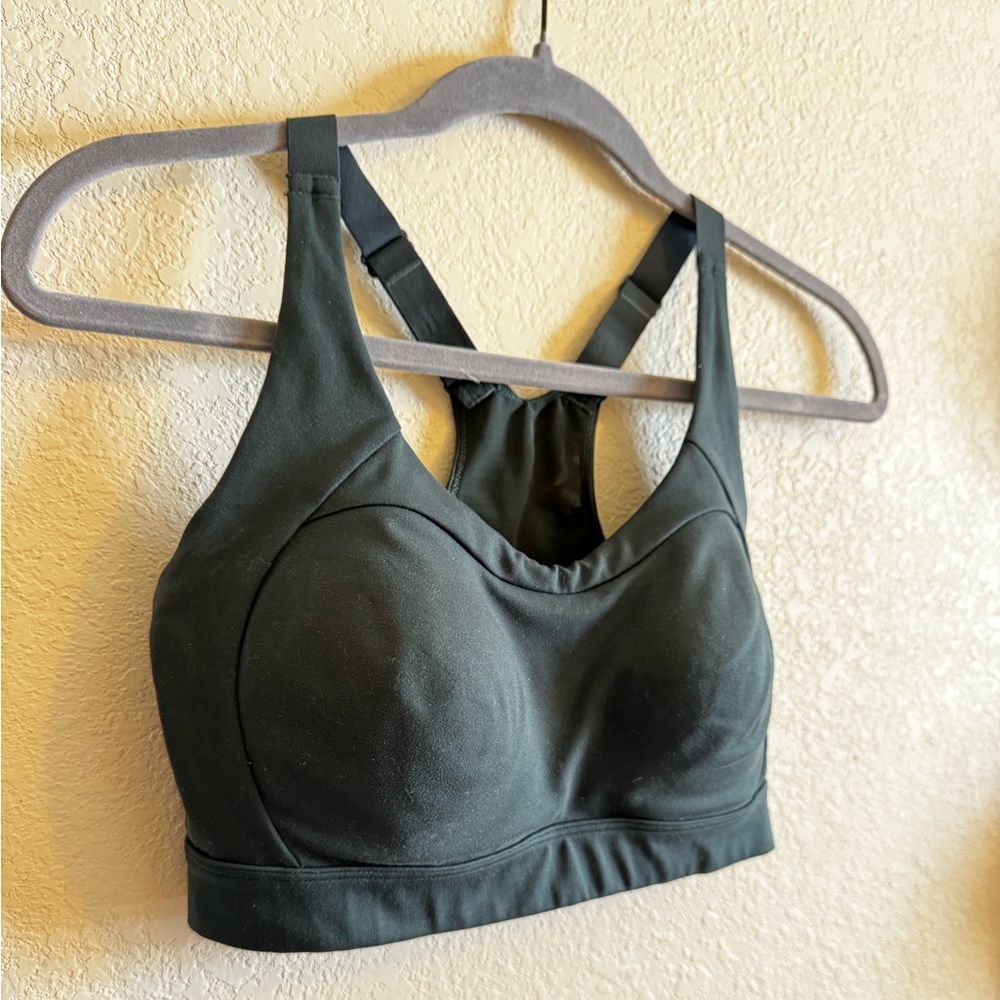 Gymshark sports bra dark green EUC size small